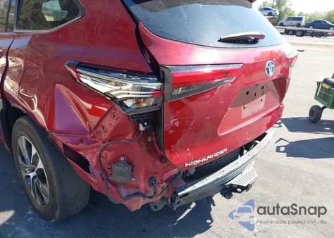 2023 Toyota Highlander Hybrid Xle from USA, damaged, VIN 5TDKBRCH2PS565768